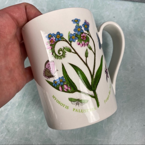 Portmeirion Botanic Garden Forget Me Not mug single - Picture 2 of 7